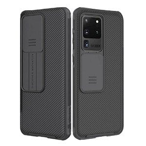 Samsung Galaxy S20 Ultra Case, Nillkin CamShield Series Slim Stylish Protective Case With Slide Camera Cover - Black */*