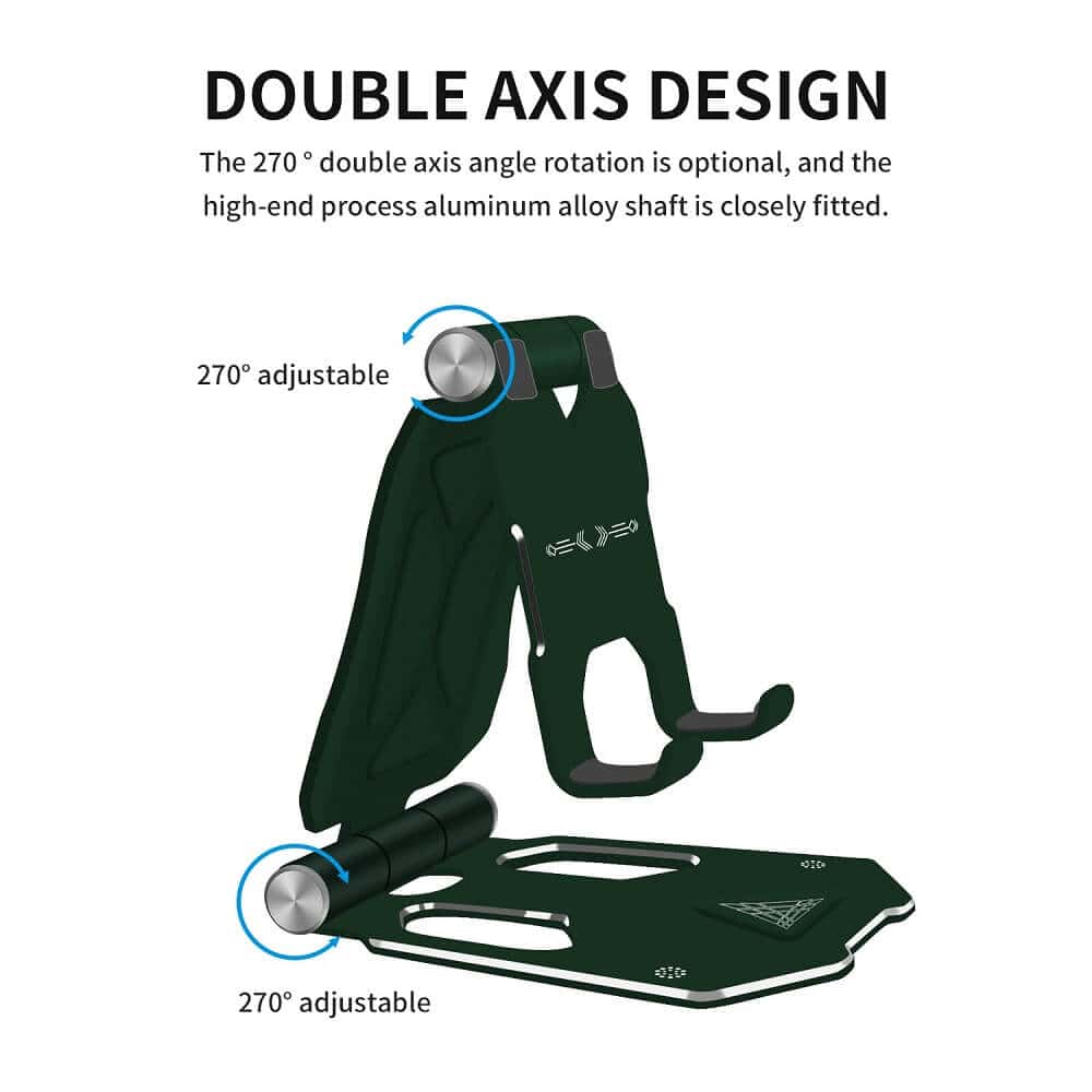 Aluminium Foldable Desktop Cell Phone Smartphone Stand Bracket Phone Desktop Bracket Small Tab /iPad