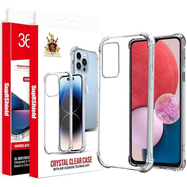 For Samsung Galaxy Clear Case Shockproof Heavy Duty Gel Air Cushion Cover