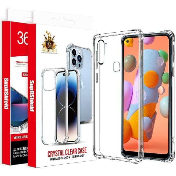 For Samsung Galaxy Clear Case Shockproof Heavy Duty Gel Air Cushion Cover