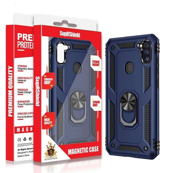 For Samsung Galaxy Magnetic Ring Rugged Shockproof Case Heavy Duty Protective Back Cover