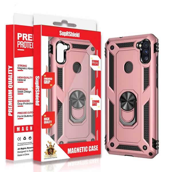 For Samsung Galaxy Magnetic Ring Rugged Shockproof Case Heavy Duty Protective Back Cover