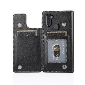 For Samsung Galaxy A Series Wallet Leather Case Flip Leather Card Slots Cover