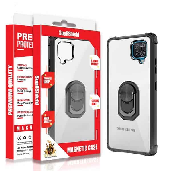 For Samsung Galaxy Magnetic Ring Rugged Shockproof Case Heavy Duty Protective Back Cover