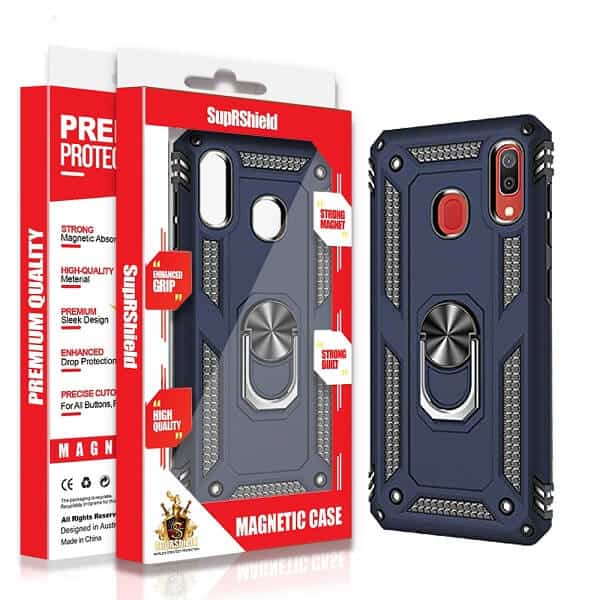 For Samsung Galaxy Magnetic Ring Rugged Shockproof Case Heavy Duty Protective Back Cover