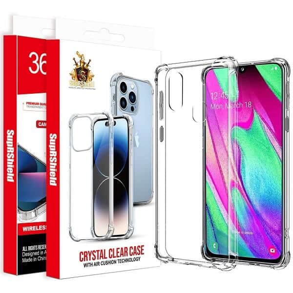 For Samsung Galaxy Clear Case Shockproof Heavy Duty Gel Air Cushion Cover