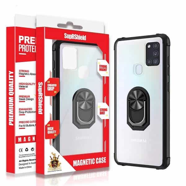 For Samsung Galaxy Magnetic Ring Rugged Shockproof Case Heavy Duty Protective Back Cover