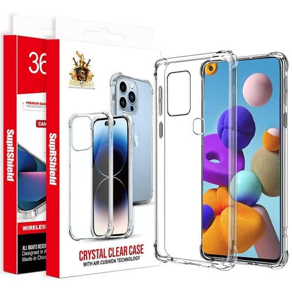 For Samsung Galaxy Clear Case Shockproof Heavy Duty Gel Air Cushion Cover