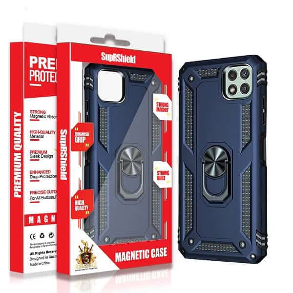 For Samsung Galaxy Magnetic Ring Rugged Shockproof Case Heavy Duty Protective Back Cover