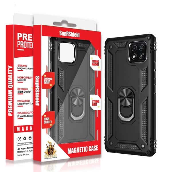 For Samsung Galaxy Magnetic Ring Rugged Shockproof Case Heavy Duty Protective Back Cover