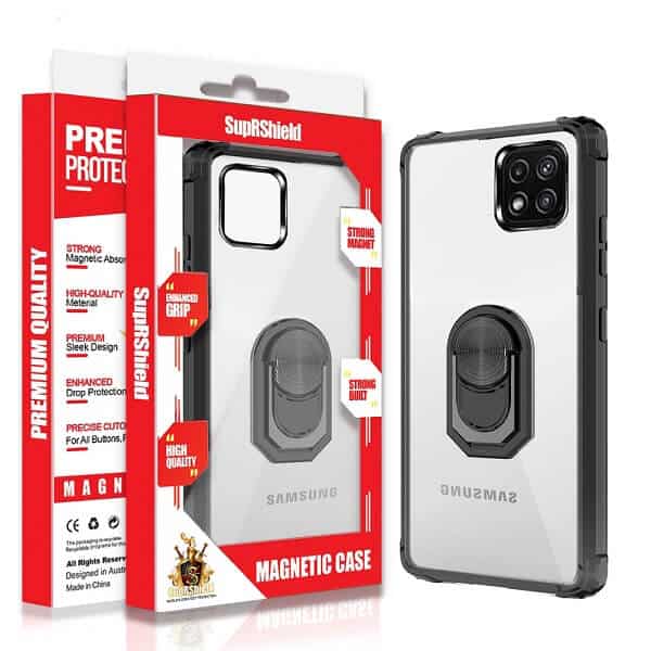For Samsung Galaxy Magnetic Ring Rugged Shockproof Case Heavy Duty Protective Back Cover
