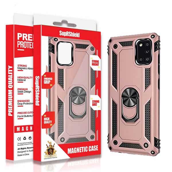 For Samsung Galaxy Magnetic Ring Rugged Shockproof Case Heavy Duty Protective Back Cover