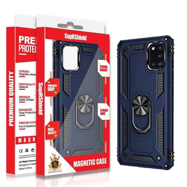 For Samsung Galaxy Magnetic Ring Rugged Shockproof Case Heavy Duty Protective Back Cover