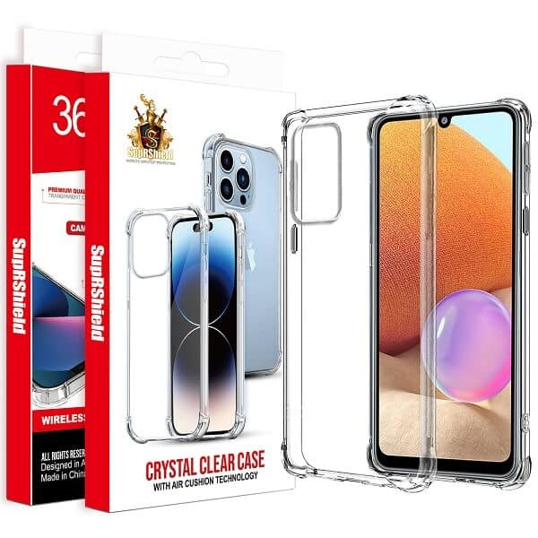 For Samsung Galaxy Clear Case Shockproof Heavy Duty Gel Air Cushion Cover