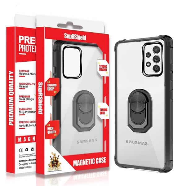 For Samsung Galaxy Magnetic Ring Rugged Shockproof Case Heavy Duty Protective Back Cover