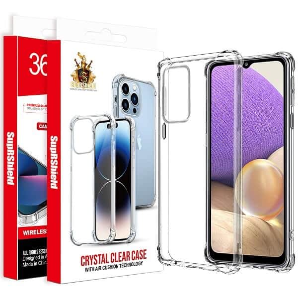 For Samsung Galaxy Clear Case Shockproof Heavy Duty Gel Air Cushion Cover