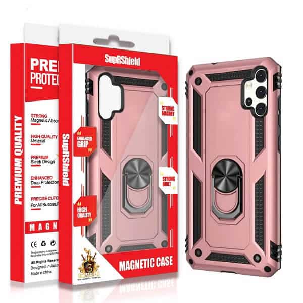 For Samsung Galaxy Magnetic Ring Rugged Shockproof Case Heavy Duty Protective Back Cover