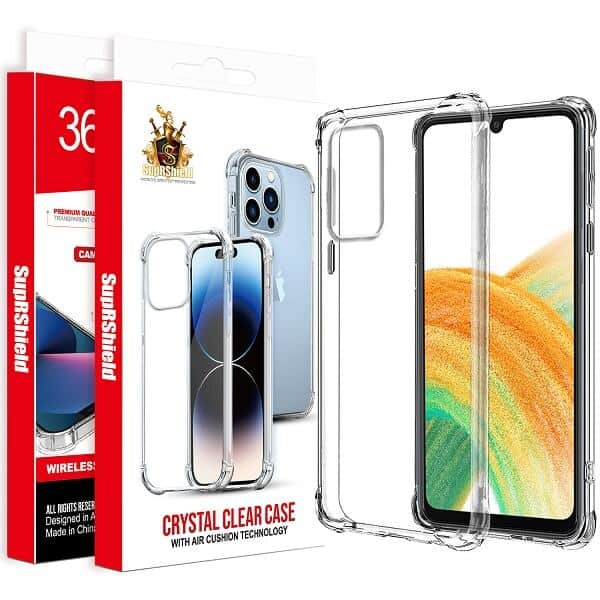 For Samsung Galaxy Clear Case Shockproof Heavy Duty Gel Air Cushion Cover