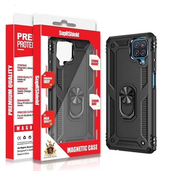 For Samsung Galaxy Magnetic Ring Rugged Shockproof Case Heavy Duty Protective Back Cover