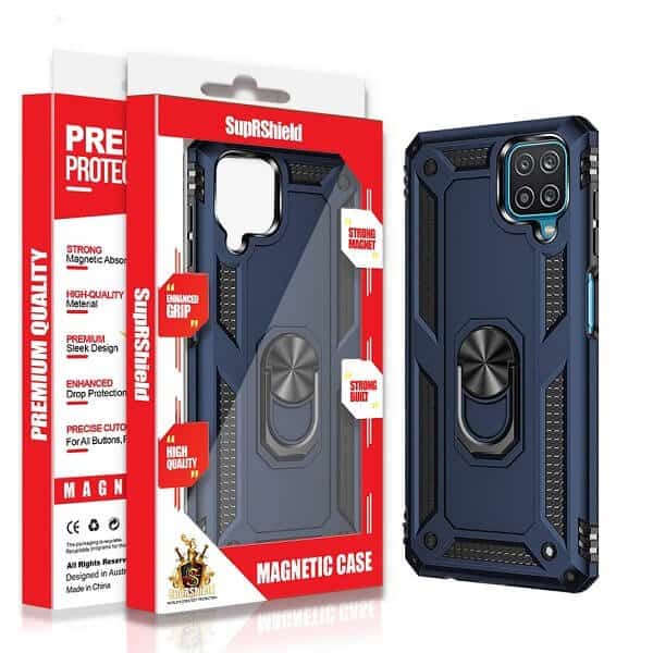 For Samsung Galaxy Magnetic Ring Rugged Shockproof Case Heavy Duty Protective Back Cover