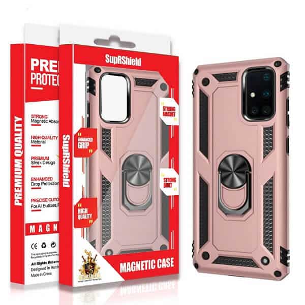 For Samsung Galaxy Magnetic Ring Rugged Shockproof Case Heavy Duty Protective Back Cover