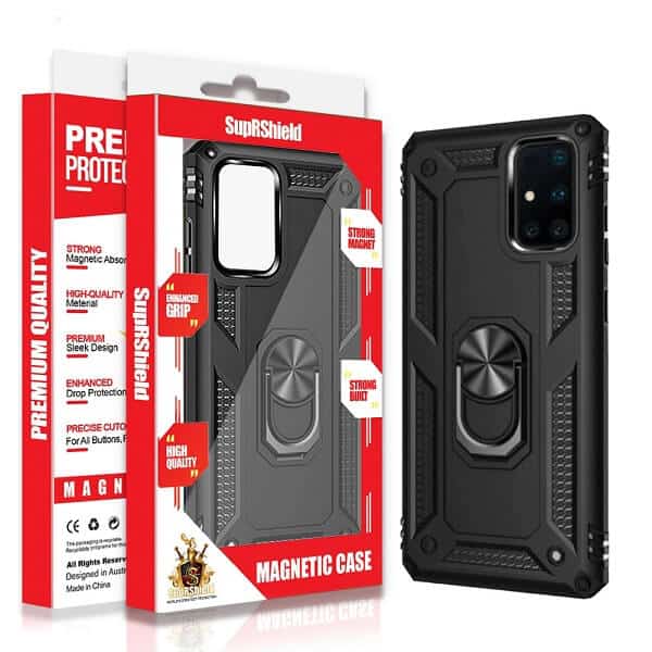 For Samsung Galaxy Magnetic Ring Rugged Shockproof Case Heavy Duty Protective Back Cover