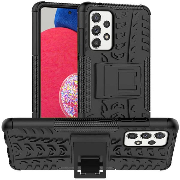 Samsung Galaxy A52s 5G Magnetic Ring Rugged Shockproof Case Heavy Duty Protective Back Cover (Black)