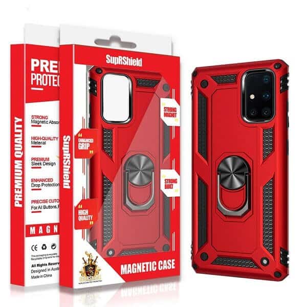 For Samsung Galaxy Magnetic Ring Rugged Shockproof Case Heavy Duty Protective Back Cover