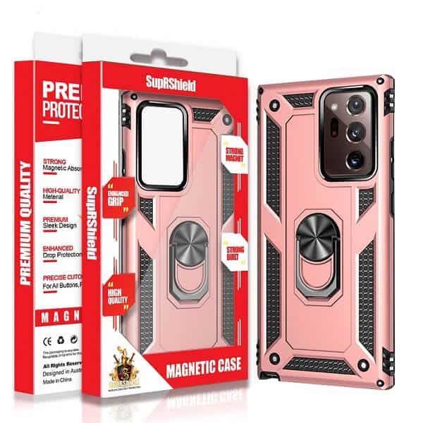 For Samsung Galaxy Note Magnetic Ring Rugged Shockproof Heavy Duty Protective Back Cover