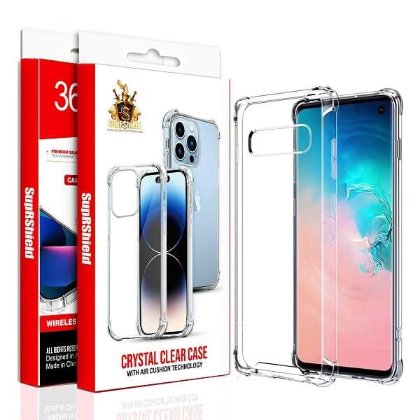 For Samsung Galaxy S Series Clear Case Shockproof Tough Gel Clear Transparent Air Cushion Cover