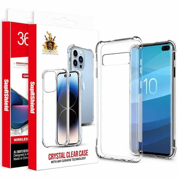 For Samsung Galaxy S Series Clear Case Shockproof Tough Gel Clear Transparent Air Cushion Cover