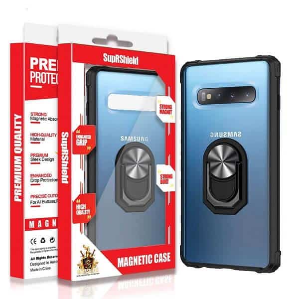 For Samsung Galaxy Magnetic Ring Rugged Shockproof Heavy Duty Protective Back Cover