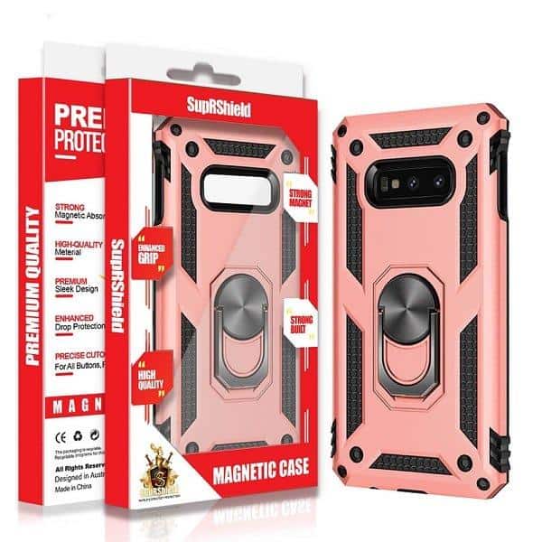 For Samsung Galaxy Magnetic Ring Rugged Shockproof Heavy Duty Protective Back Cover