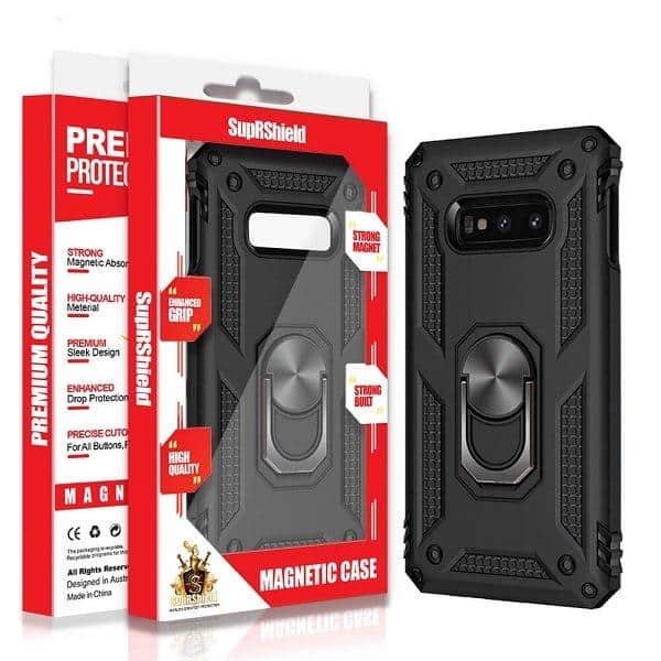 For Samsung Galaxy Magnetic Ring Rugged Shockproof Heavy Duty Protective Back Cover