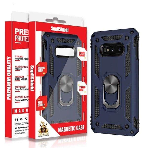 For Samsung Galaxy Magnetic Ring Rugged Shockproof Heavy Duty Protective Back Cover