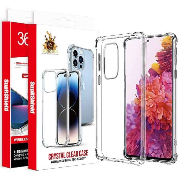 For Samsung Galaxy S Series Clear Case Shockproof Tough Gel Clear Transparent Air Cushion Cover