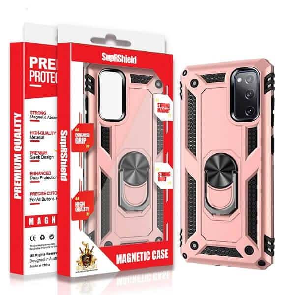 For Samsung Galaxy Magnetic Ring Rugged Shockproof Heavy Duty Protective Back Cover