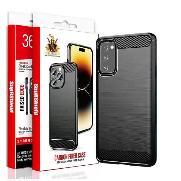 For Samsung Galaxy S Series Case Shockproof Heavy Duty Rugged Anti Knock Back Cover (Black)