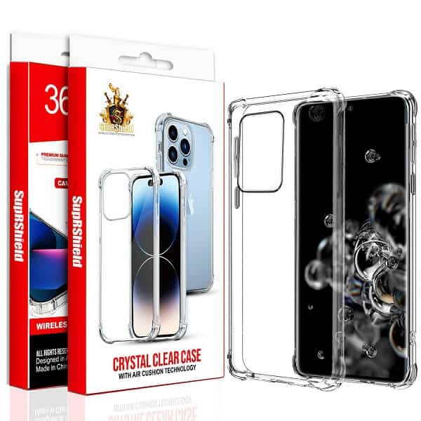 For Samsung Galaxy S Series Clear Case Shockproof Tough Gel Clear Transparent Air Cushion Cover