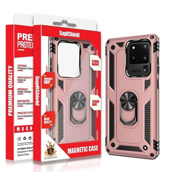 For Samsung Galaxy Magnetic Ring Rugged Shockproof Heavy Duty Protective Back Cover