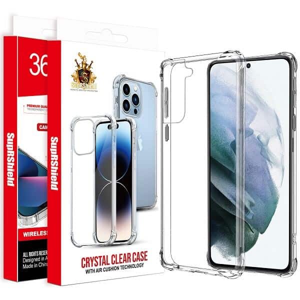 For Samsung Galaxy S Series Clear Case Shockproof Tough Gel Clear Transparent Air Cushion Cover