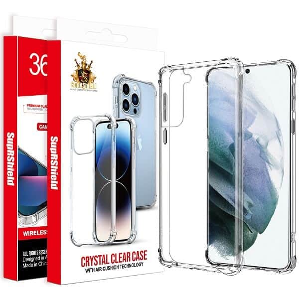 For Samsung Galaxy S Series Clear Case Shockproof Tough Gel Clear Transparent Air Cushion Cover