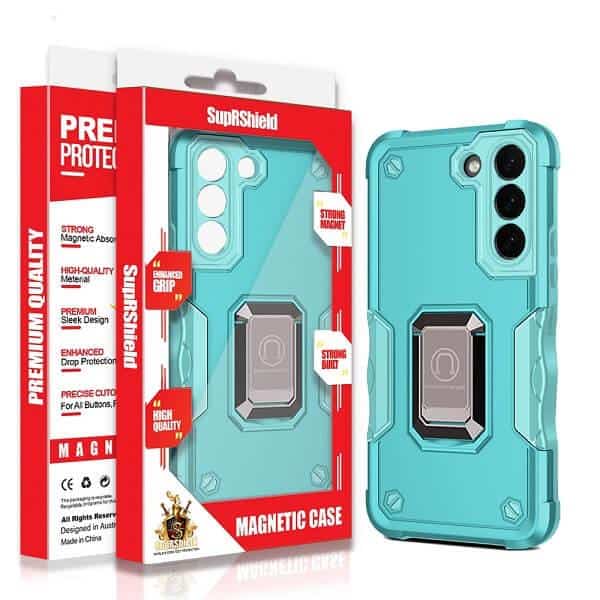 For Samsung Galaxy Magnetic Ring Rugged Shockproof Heavy Duty Protective Back Cover