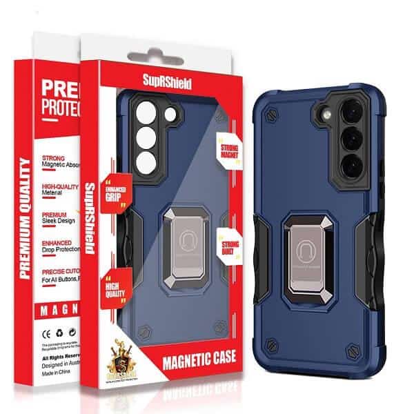 For Samsung Galaxy Magnetic Ring Rugged Shockproof Heavy Duty Protective Back Cover