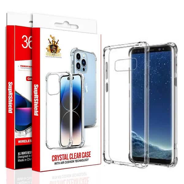 For Samsung Galaxy S Series Clear Case Shockproof Tough Gel Clear Transparent Air Cushion Cover