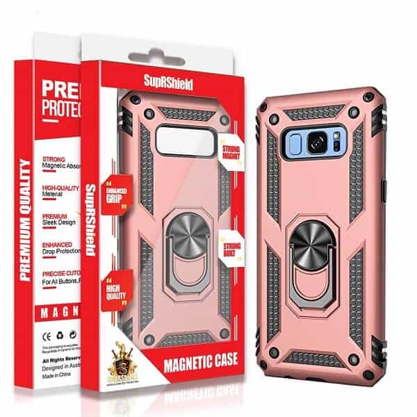 For Samsung Galaxy Magnetic Ring Rugged Shockproof Heavy Duty Protective Back Cover