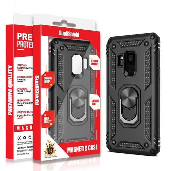 For Samsung Galaxy Magnetic Ring Rugged Shockproof Heavy Duty Protective Back Cover