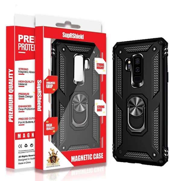 For Samsung Galaxy Magnetic Ring Rugged Shockproof Heavy Duty Protective Back Cover