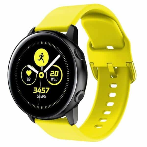 Samsung Galaxy Watch 7 FE 6 5 4 3 Pro Active 2 Gear S2 Replacement Wristband Adjustable Silicone Strap For Women Men