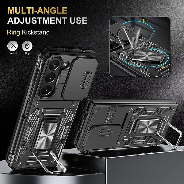 For Samsung Galaxy Z Fold 5 /6/7 5G Magnetic Ring Rugged Shockproof Case Heavy Duty Protective Back Cover